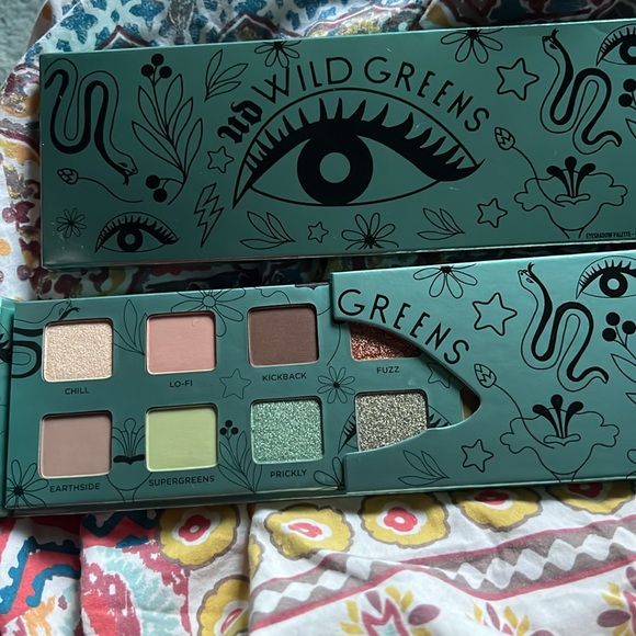 New Urban Decay Wild Greens Palette Eye Shadow - Picture 3 of 5